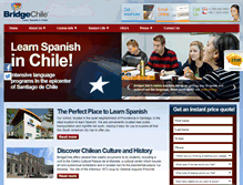 Tablet Screenshot of bridgechile.com